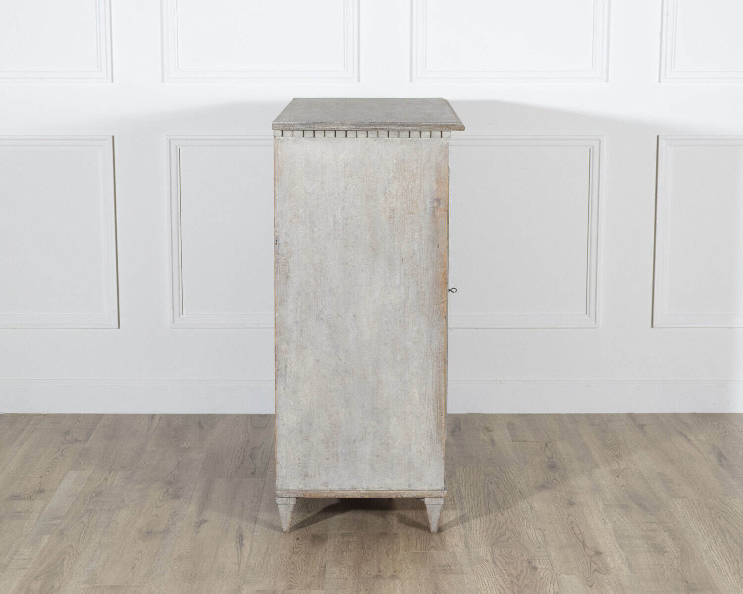 Swedish Painted Pine Sideboard in Soft Grey, circa 1860–1870 - JAA