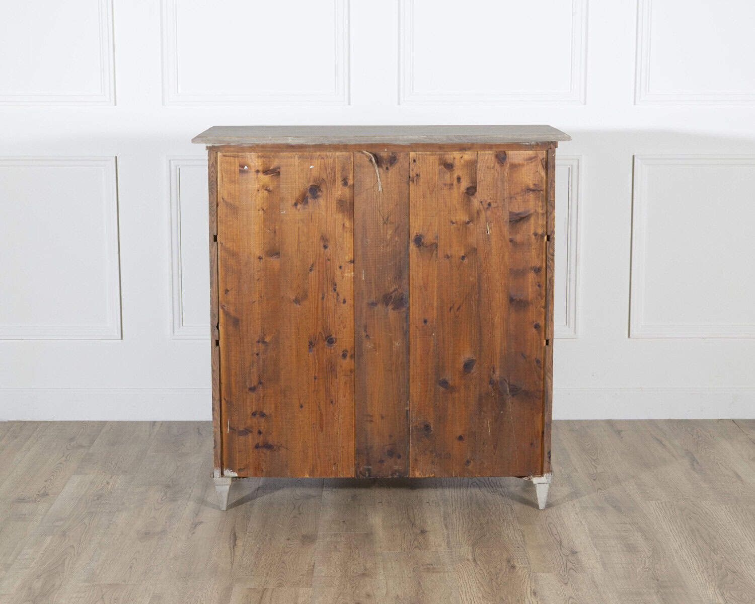 Swedish Painted Pine Sideboard in Soft Grey, circa 1860–1870 - JAA