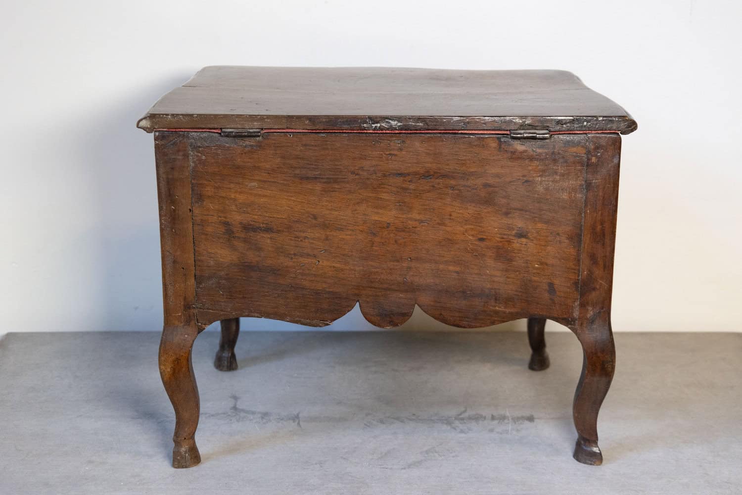 Miniature Provençale Louis XV Period 1725 Apprentice Commode with Lift Top - JAA