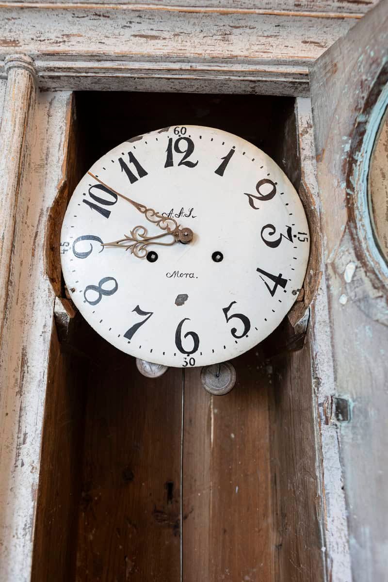 19th Century Swedish Clock Secretary Circa 1820 - JAA