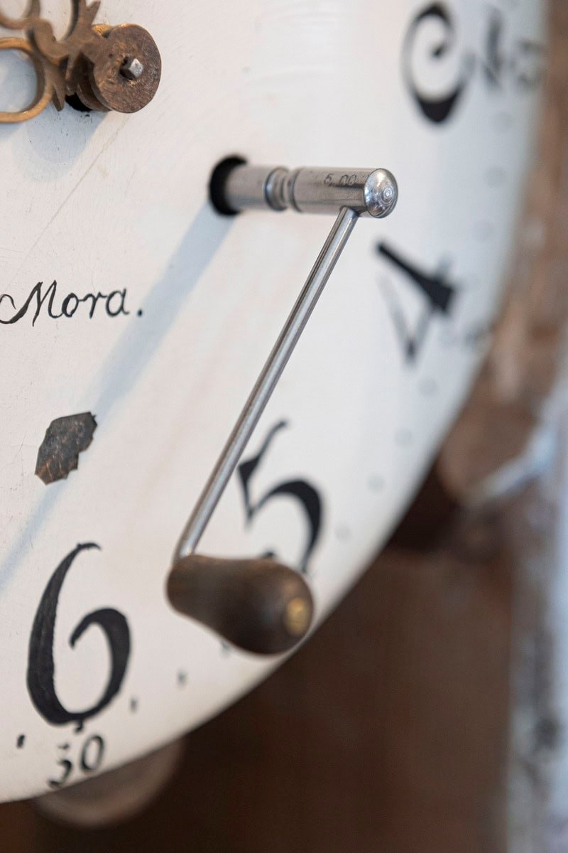 19th Century Swedish Clock Secretary Circa 1820 - JAA