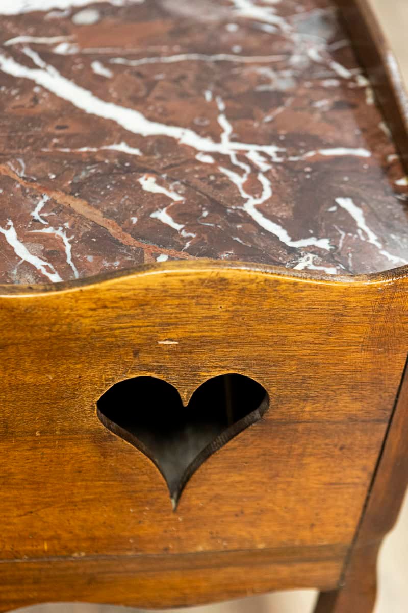 19th Century French Chevet Table - JAA