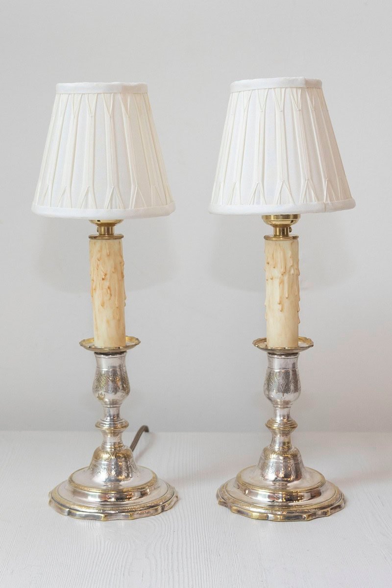 ON HOLD - Pair of 19th Century French Lamps - JAA
