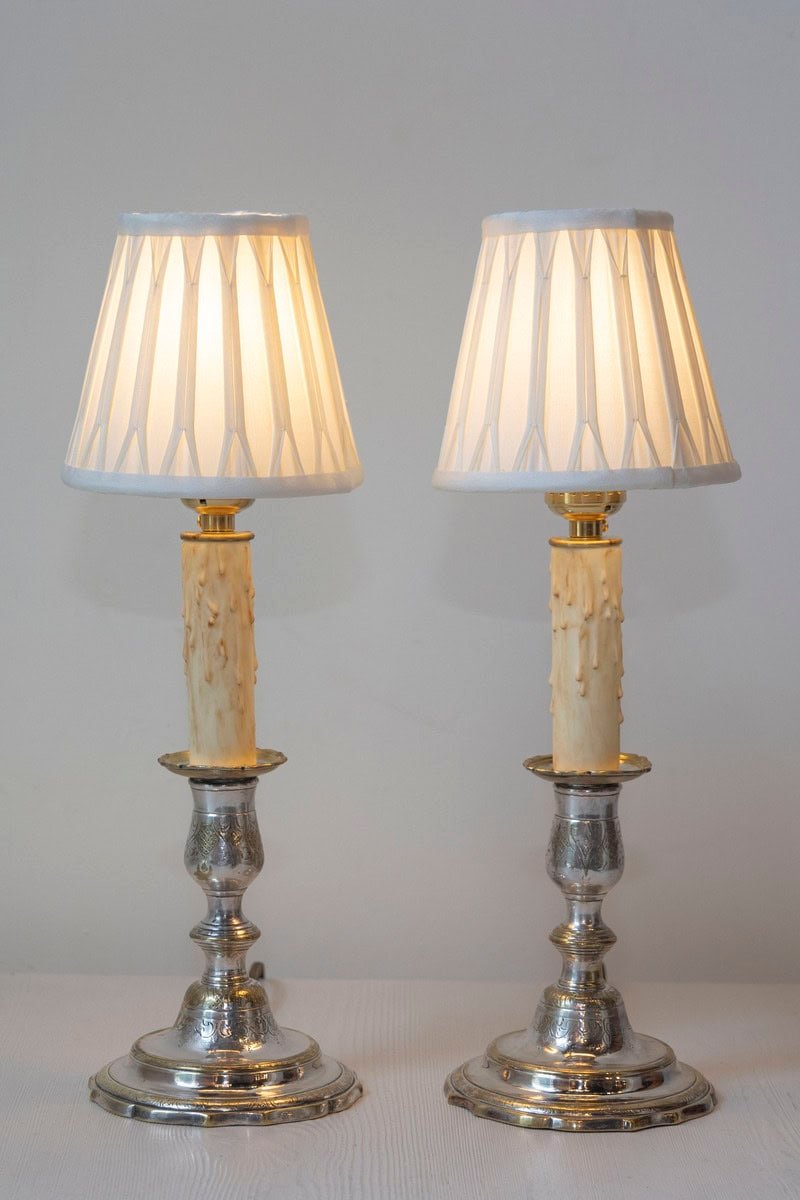 ON HOLD - Pair of 19th Century French Lamps - JAA