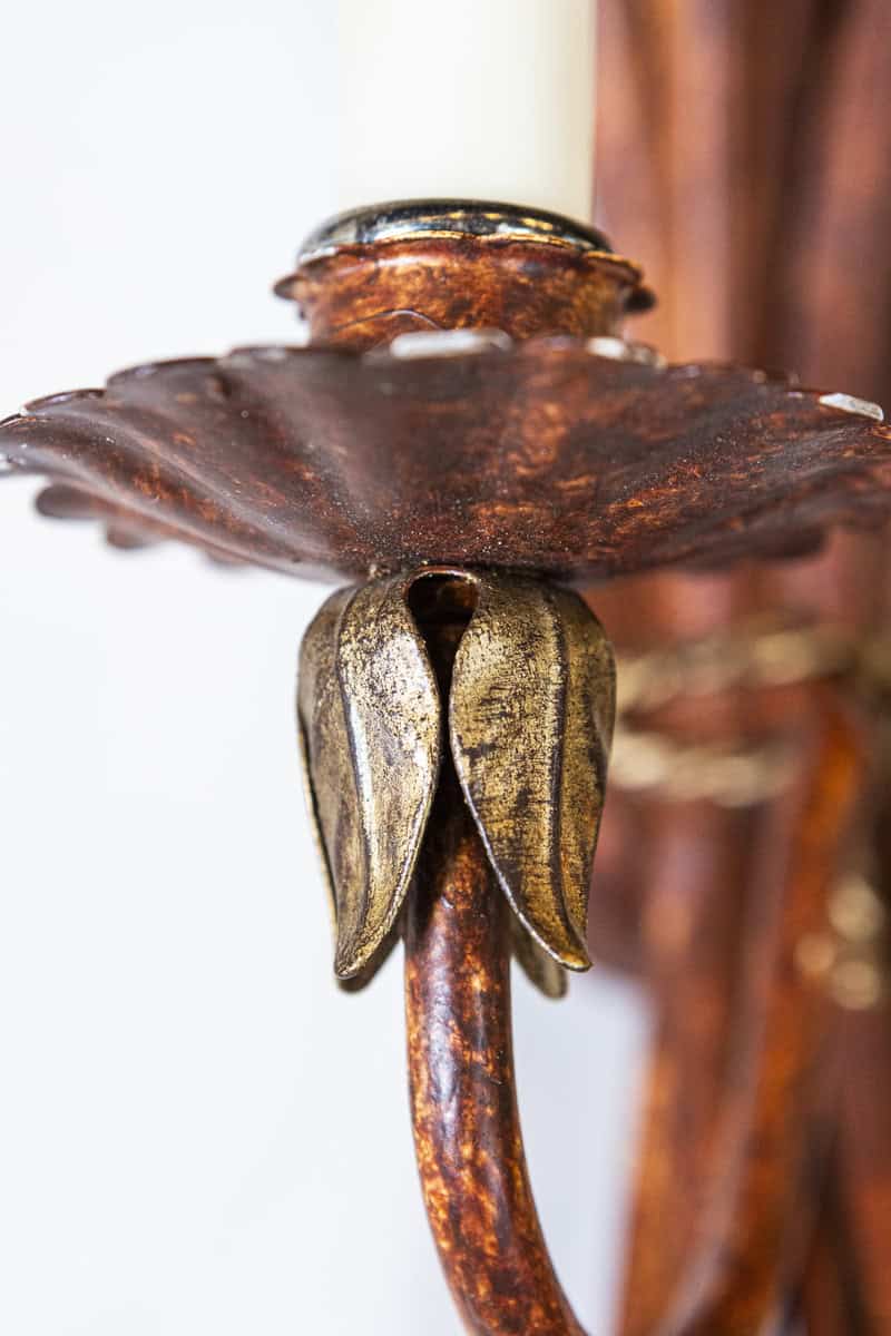 Pair of 20th Century French Sconces - Inspired By Coco Chanel - JAA