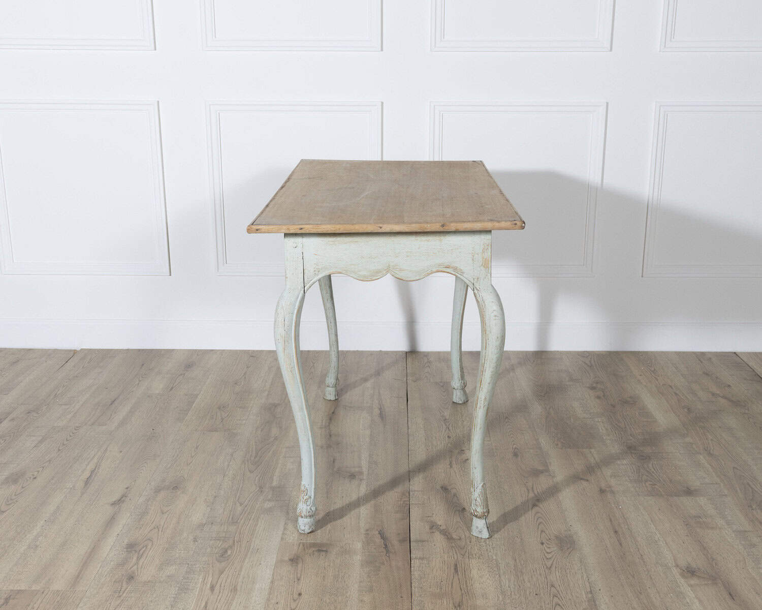 Louis XV Style Console Table with Oak Top, 19th Century - JAA