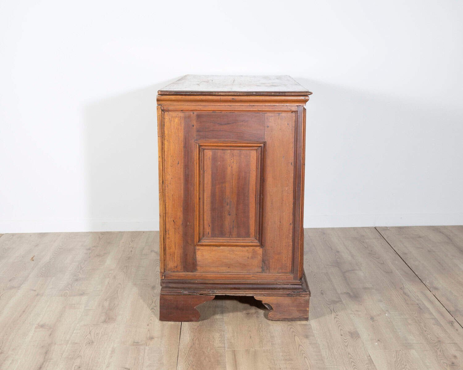 Emilian Bolognese Walnut Chest of Drawers with Rusticated Drawers, Mid-17th Century - JAA