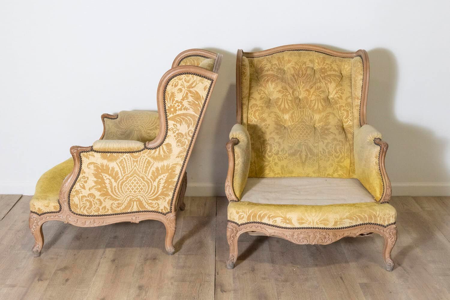 Pair of 20th Century French Louis XV Style Shepherdesses - JAA