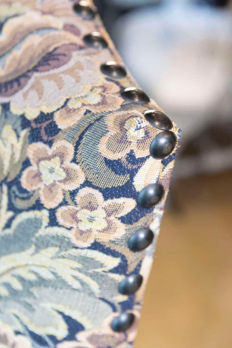 Pair of French Louis XIII Style 19th Century Os de Mouton Wooden Fauteuils - JAA