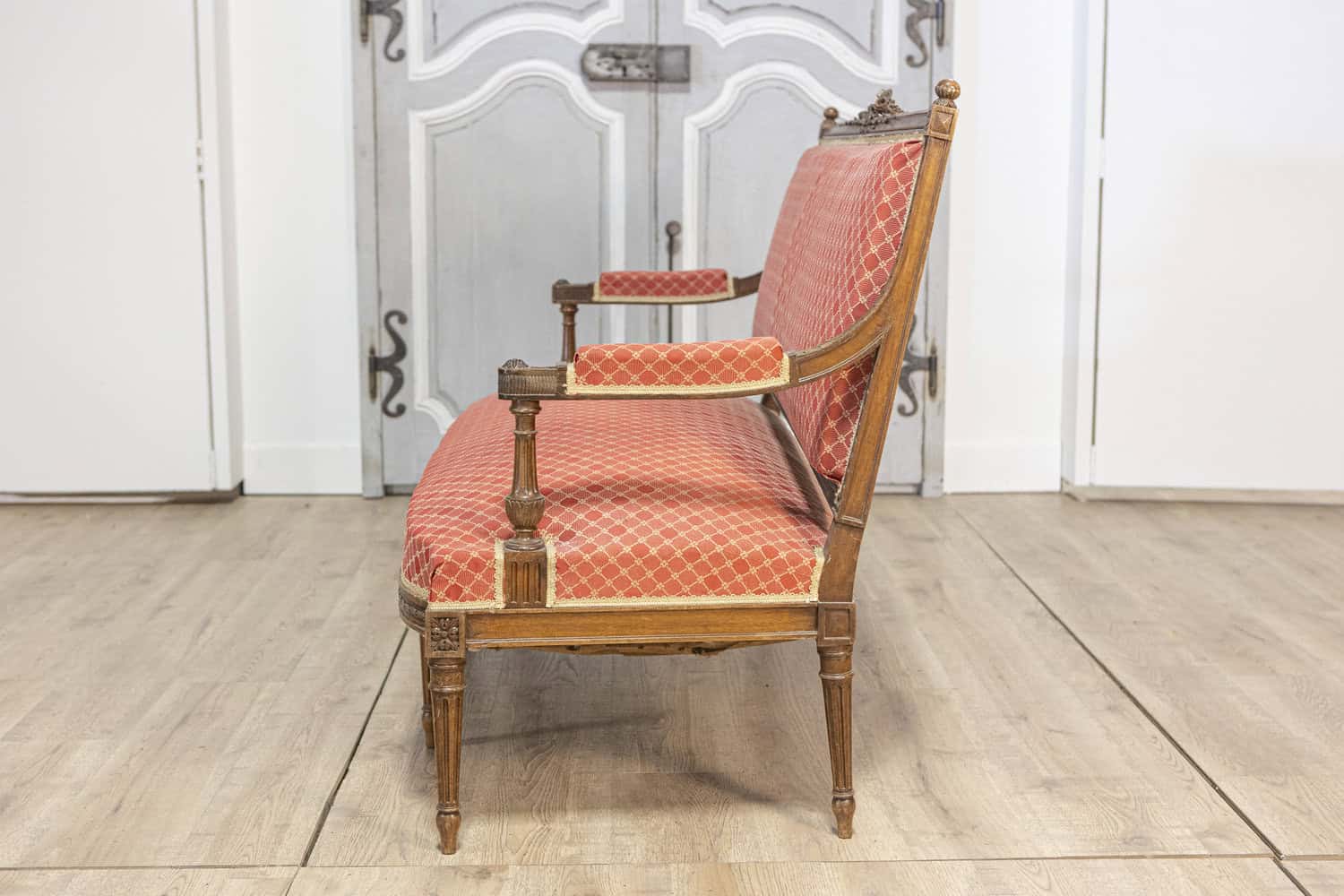 19th Century French Louis XVI Style Sofa Circa 1860 - JAA