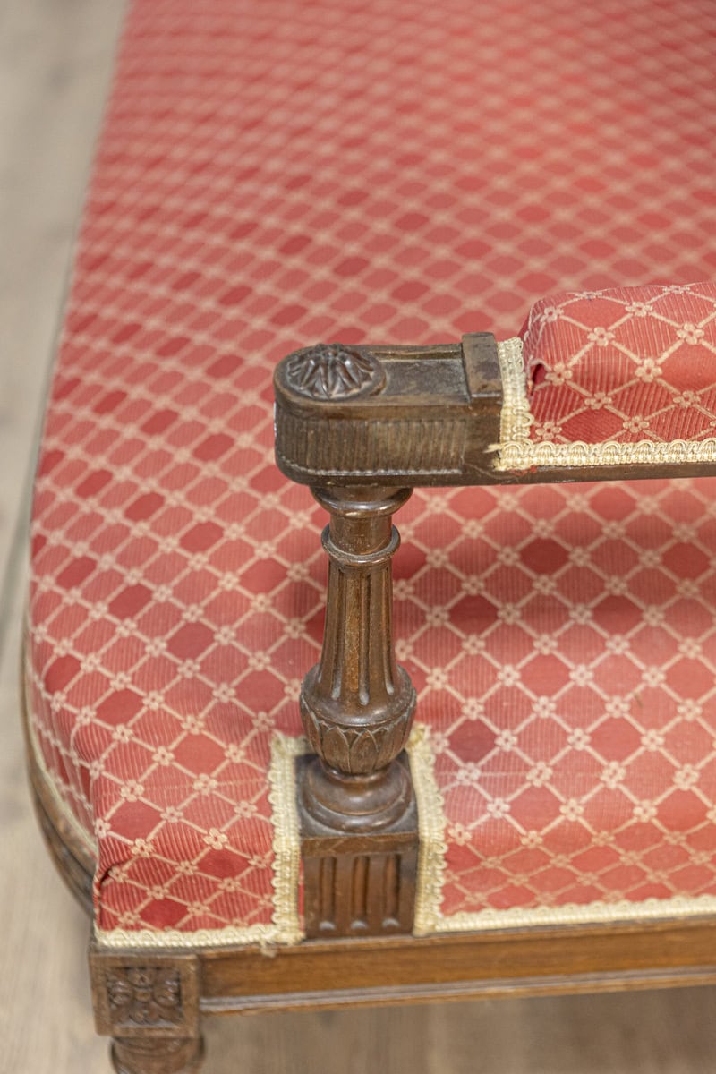 19th Century French Louis XVI Style Sofa Circa 1860 - JAA