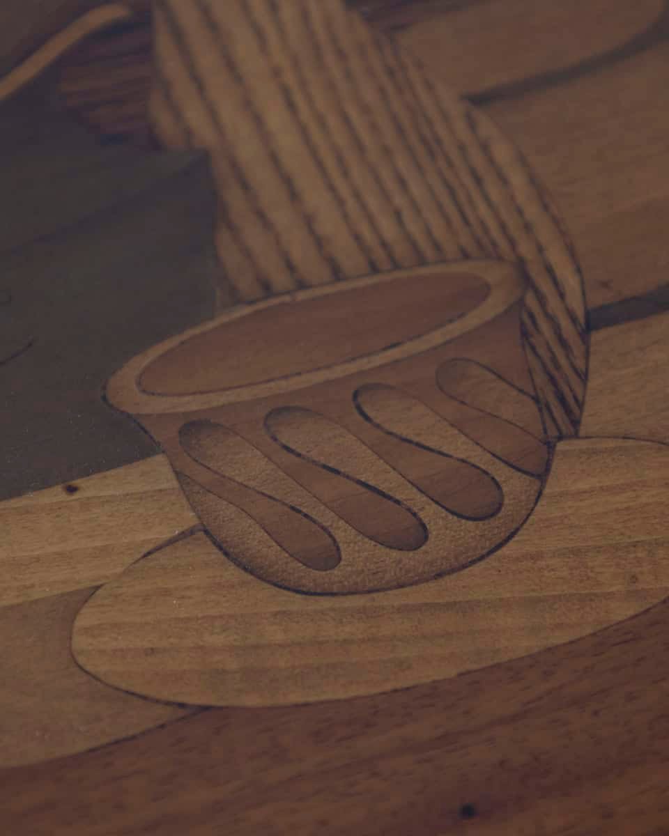 Napoleon III Marquetry Side Table with Floral Inlay, France, Late 19th Century - JAA