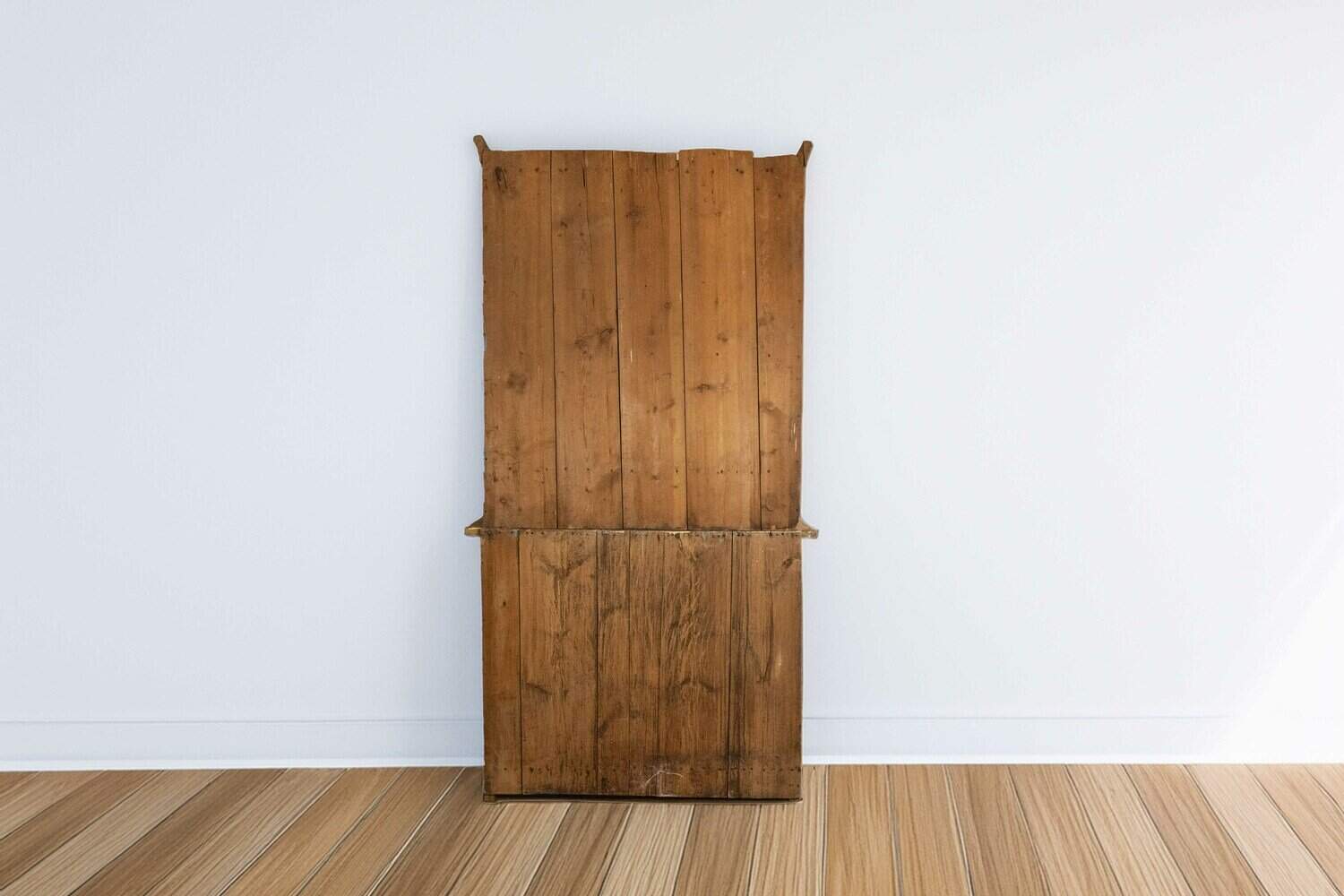 Swedish 1780s Gustavian Period Two-Part Tall Cabinet with Original Paint - JAA