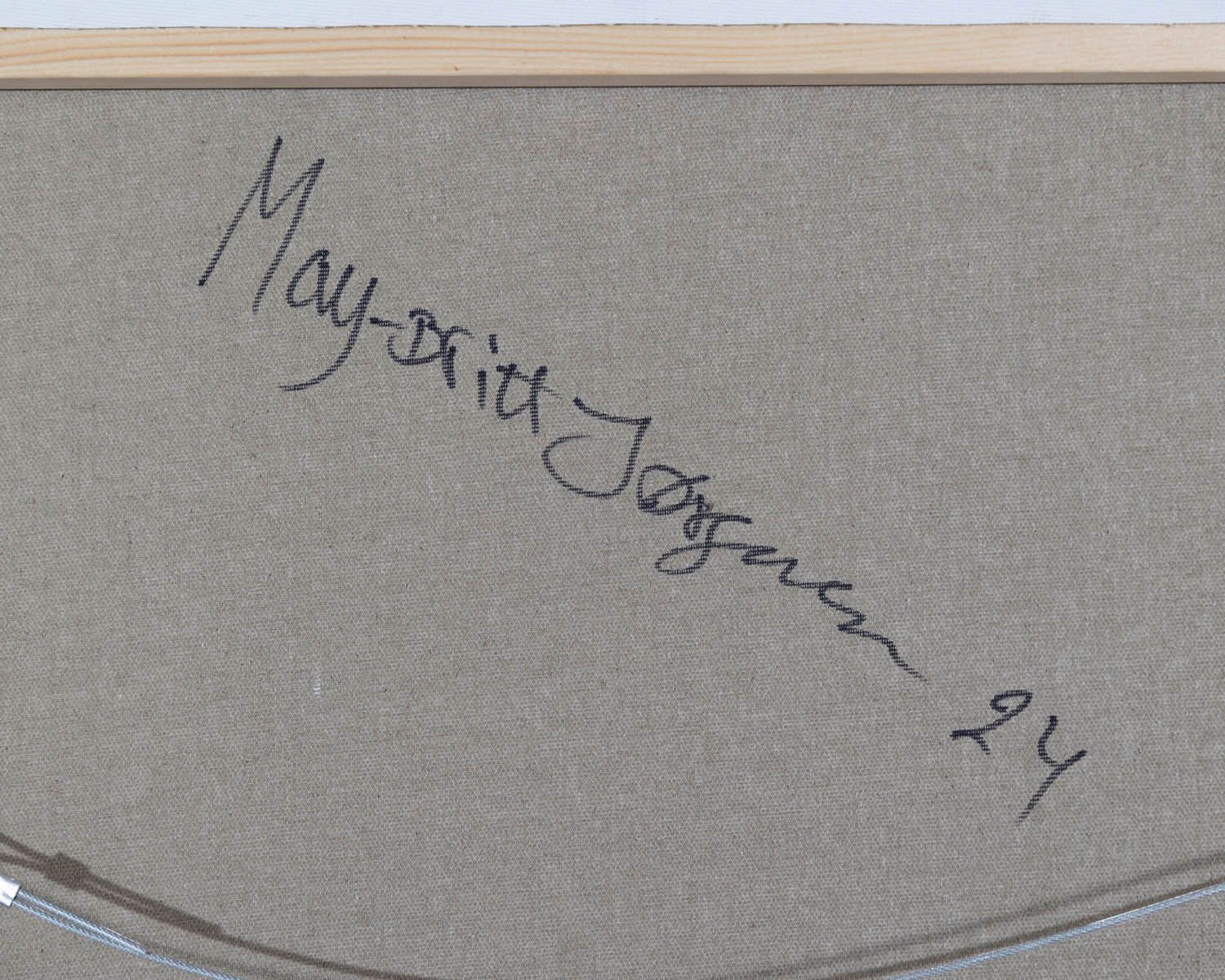 Butterfly painting by May-Britt Jørgensen - JAA