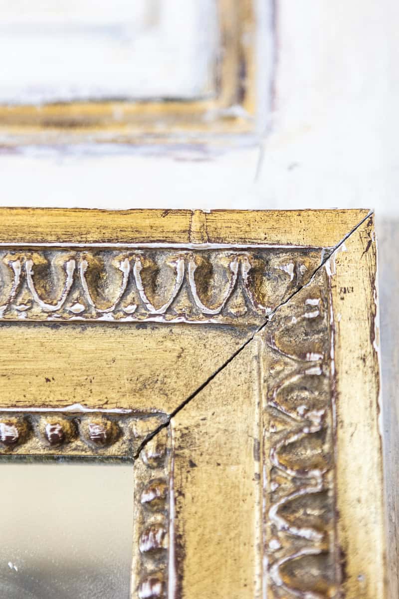 18th Century French Louis XVI Period Trumeau Mirror Circa 1790 - JAA