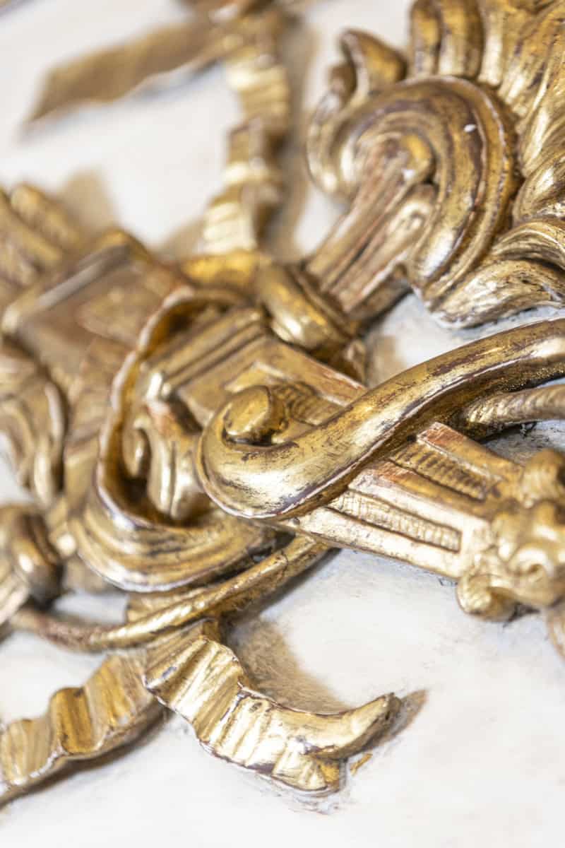 18th Century French Louis XVI Period Trumeau Mirror Circa 1790 - JAA