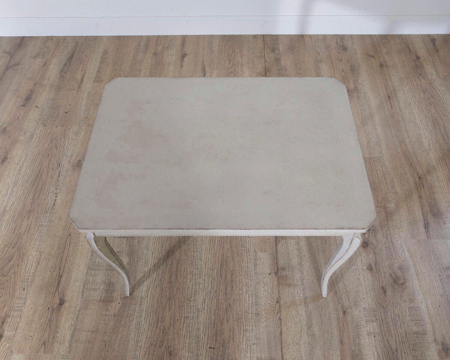 Early 20th Century Swedish Coffee Table with Graceful Cabriole Legs - JAA