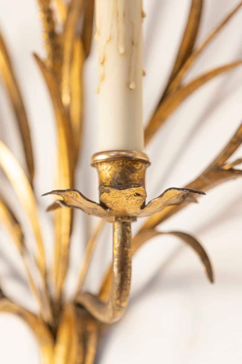 Pair of 20th Century French Sconces - Inspired By Coco Chanel - JAA