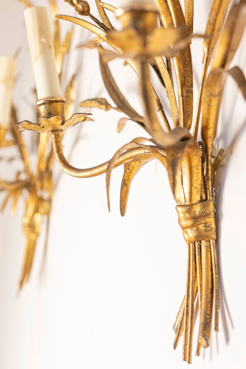 Pair of 20th Century French Sconces - Inspired By Coco Chanel - JAA