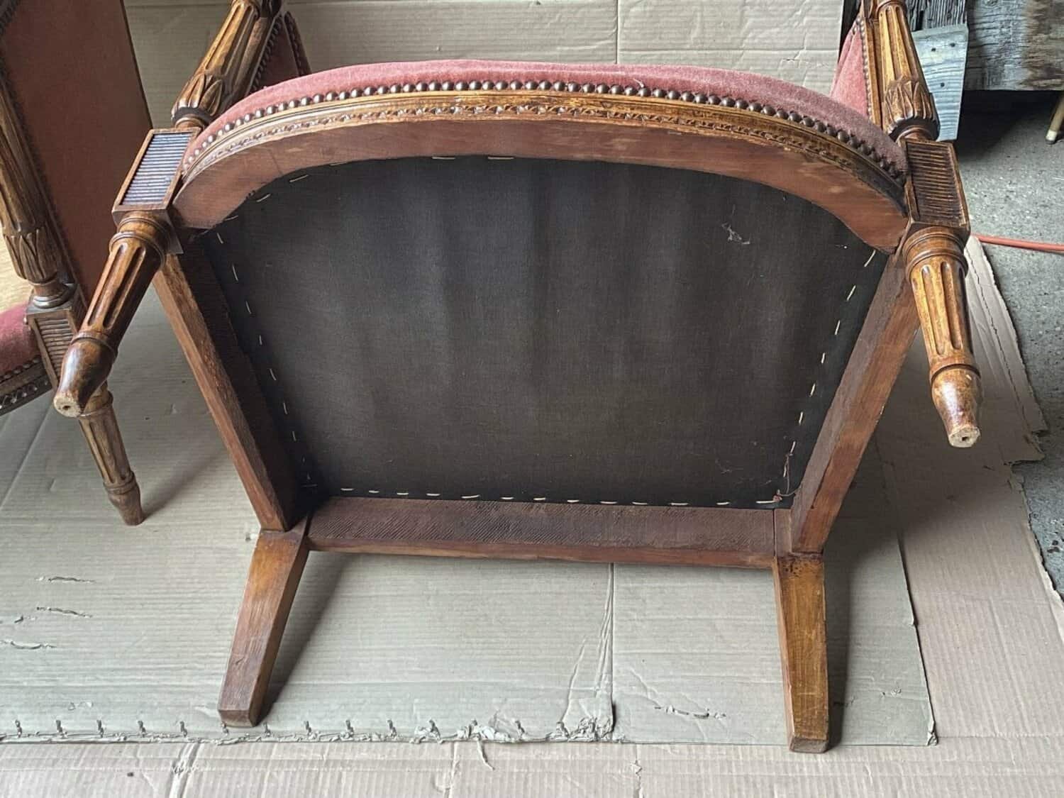 Pair Of Bergeres Directoire - JAA