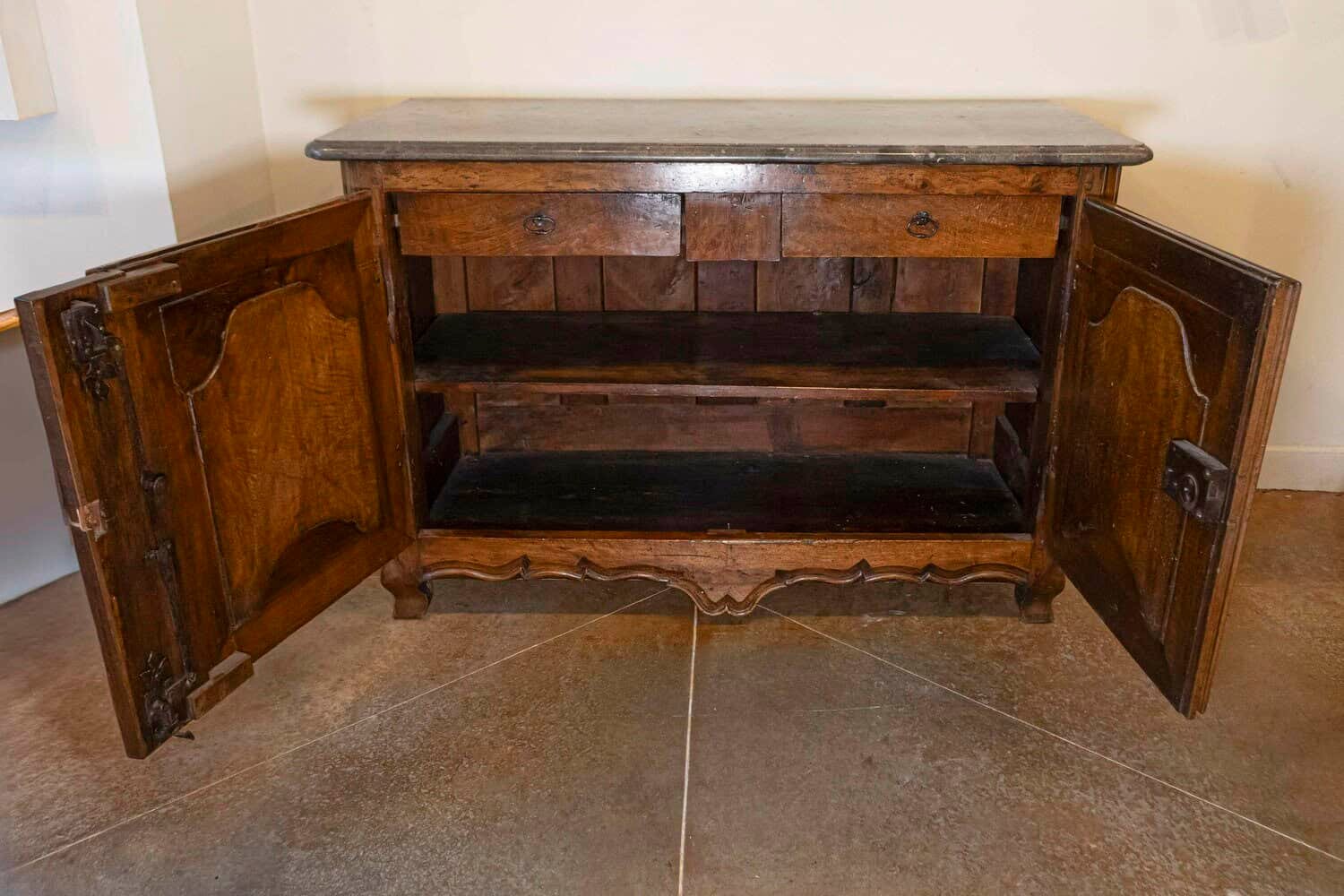 French 18th Century Louis XV Buffet de Chasse from the Château de Rosière - JAA