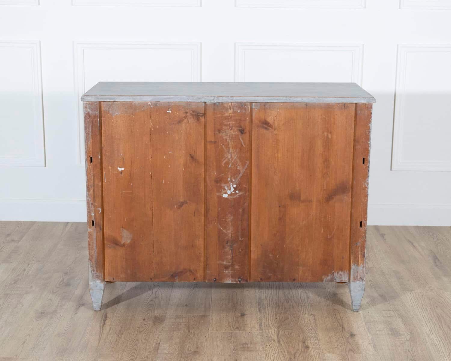 Swedish Gustavian Style Chest of Drawers in Two Shades of Grey, Circa 1880 - JAA