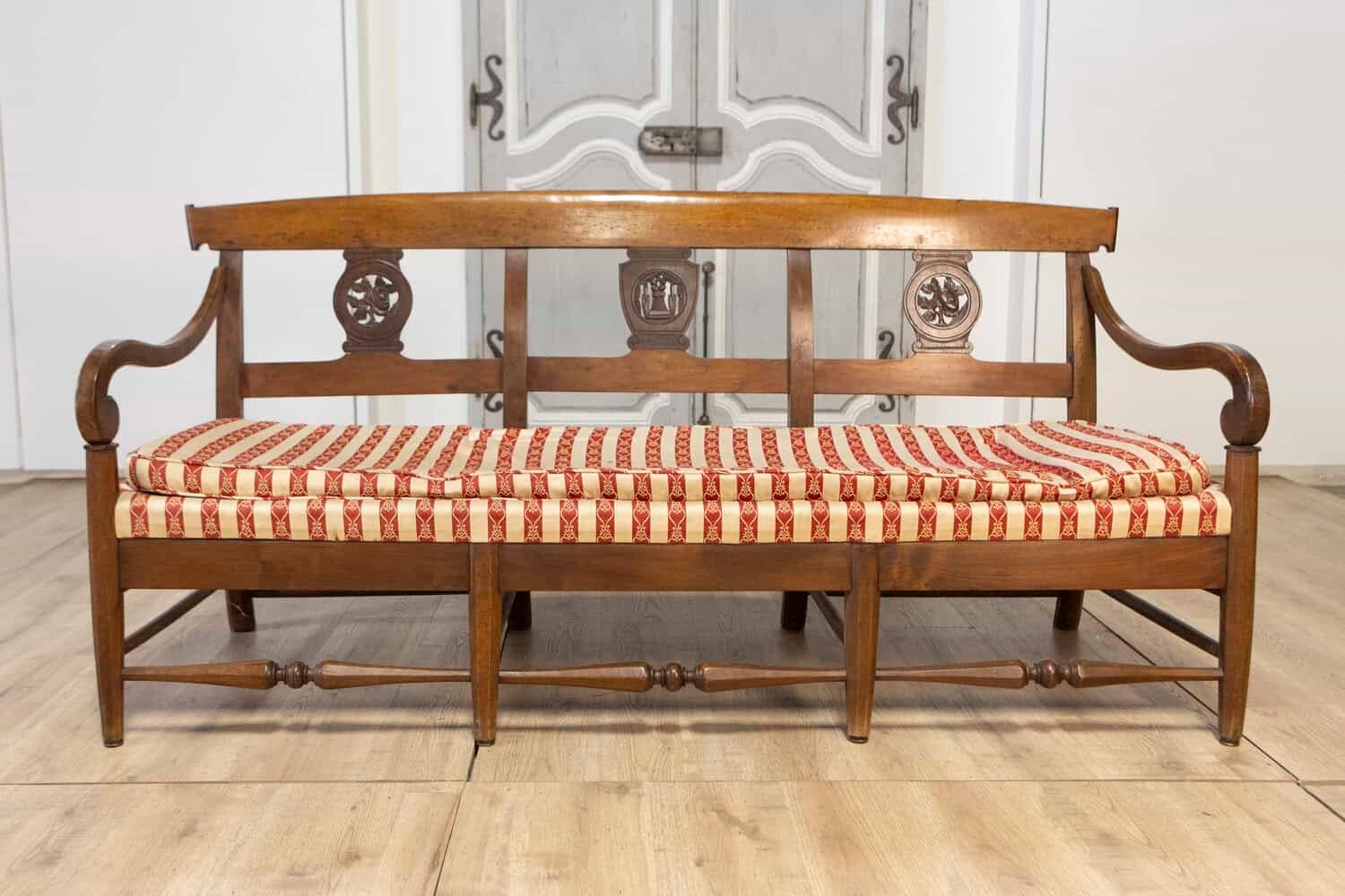 19th Century French Sofa Bench Circa 1820 - JAA