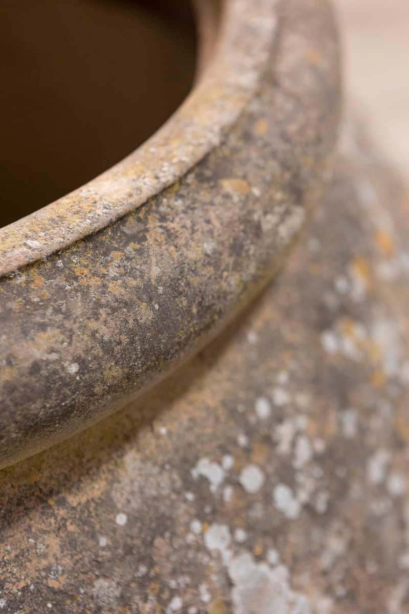 Large Italian 19th Century Planter with Lateral Handles and Generous Lines - JAA