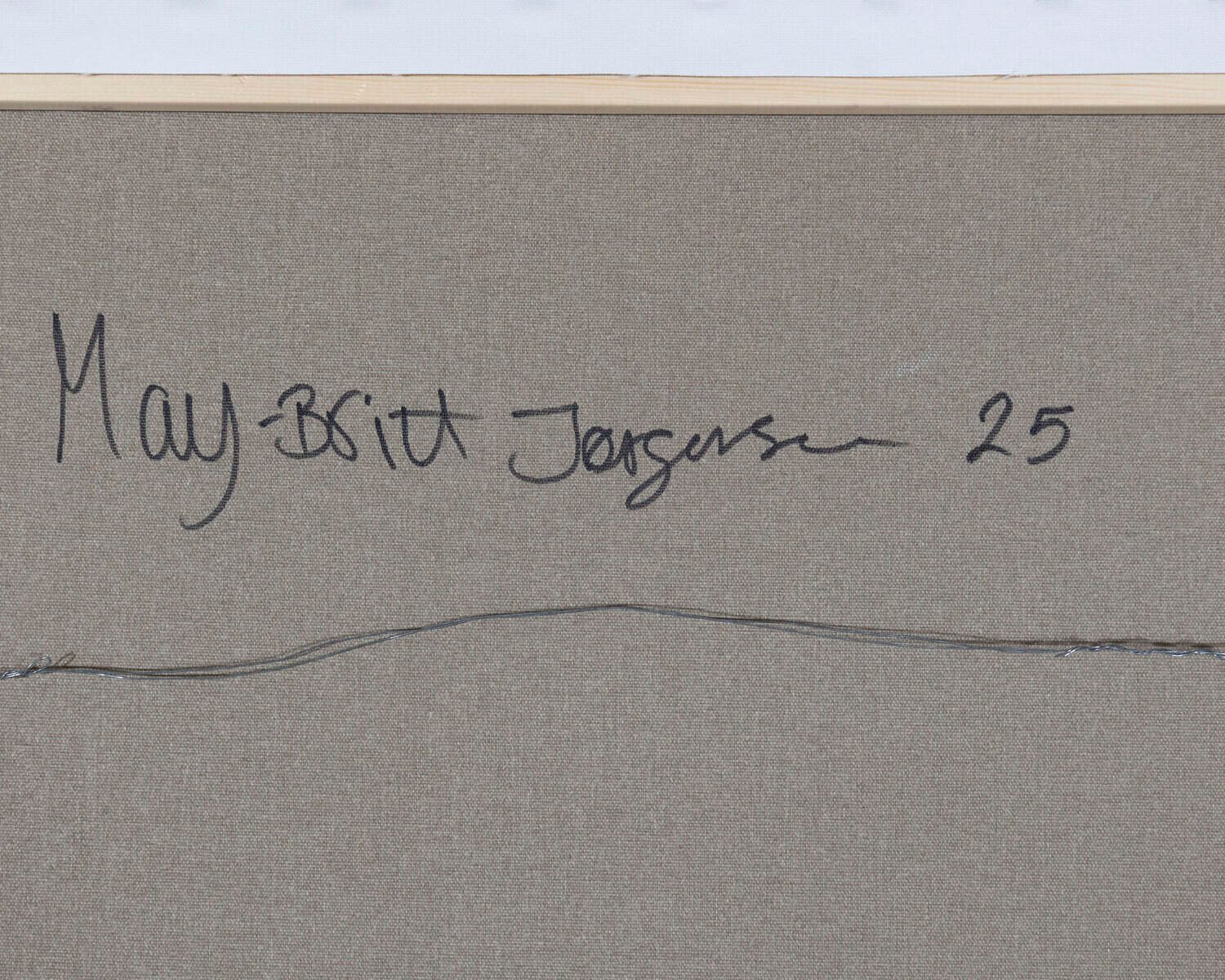 Butterfly painting by May-Britt Jørgensen - JAA