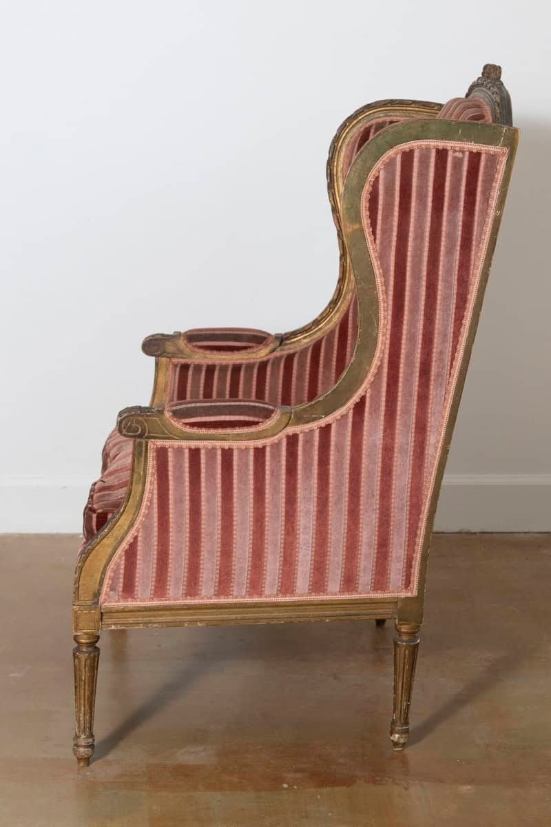 Pair of 19th Century French Bergeres - JAA