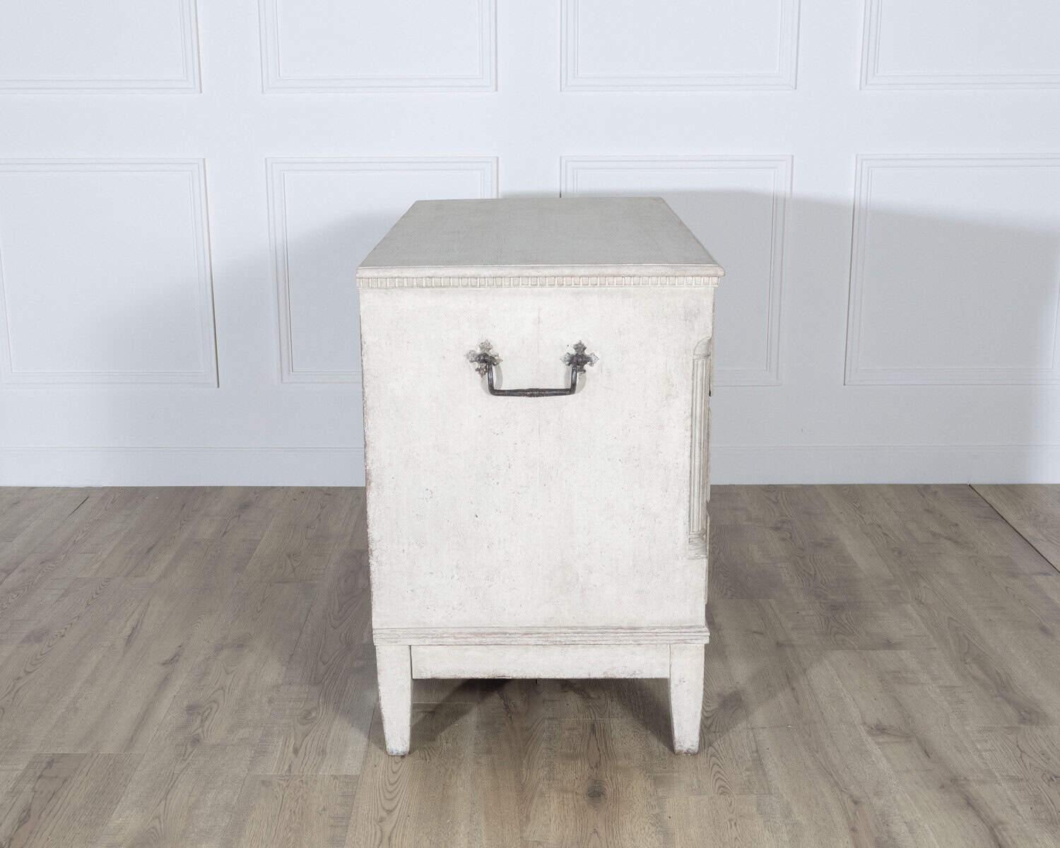 Antique Danish Chest of Drawers in Painted Oak and Pine, circa 19th Century - JAA