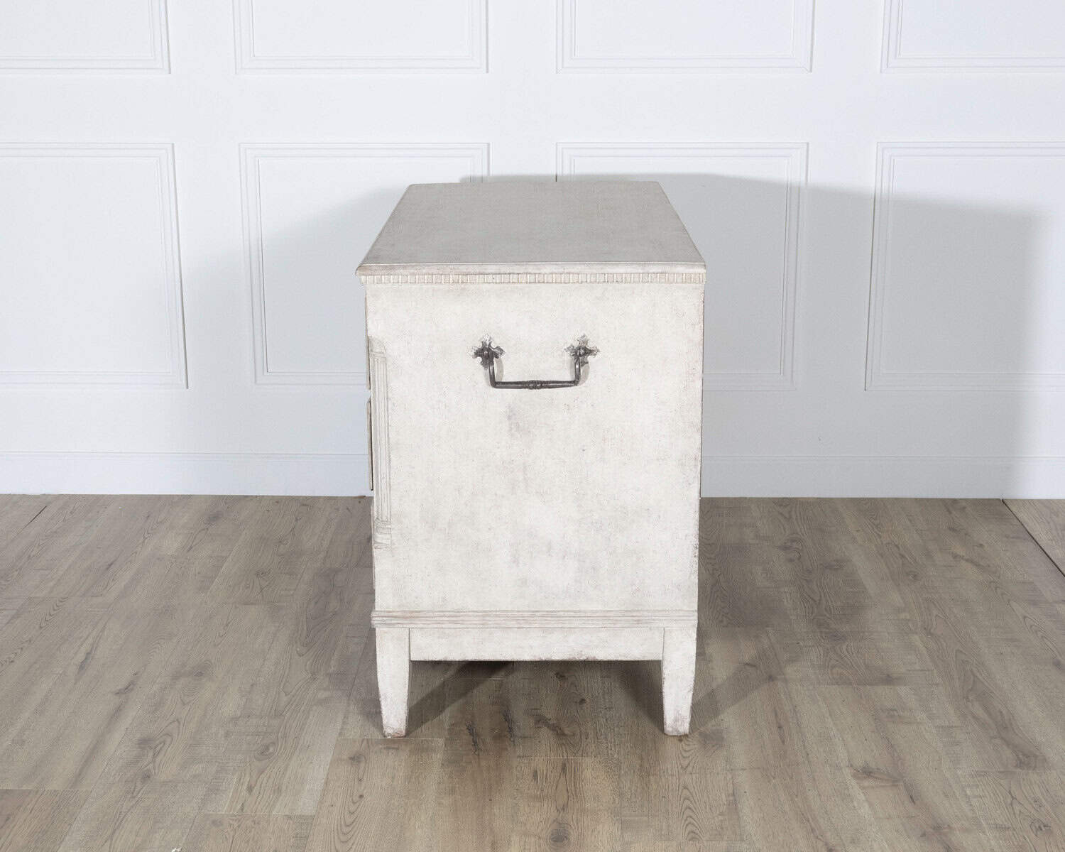 Antique Danish Chest of Drawers in Painted Oak and Pine, circa 19th Century - JAA