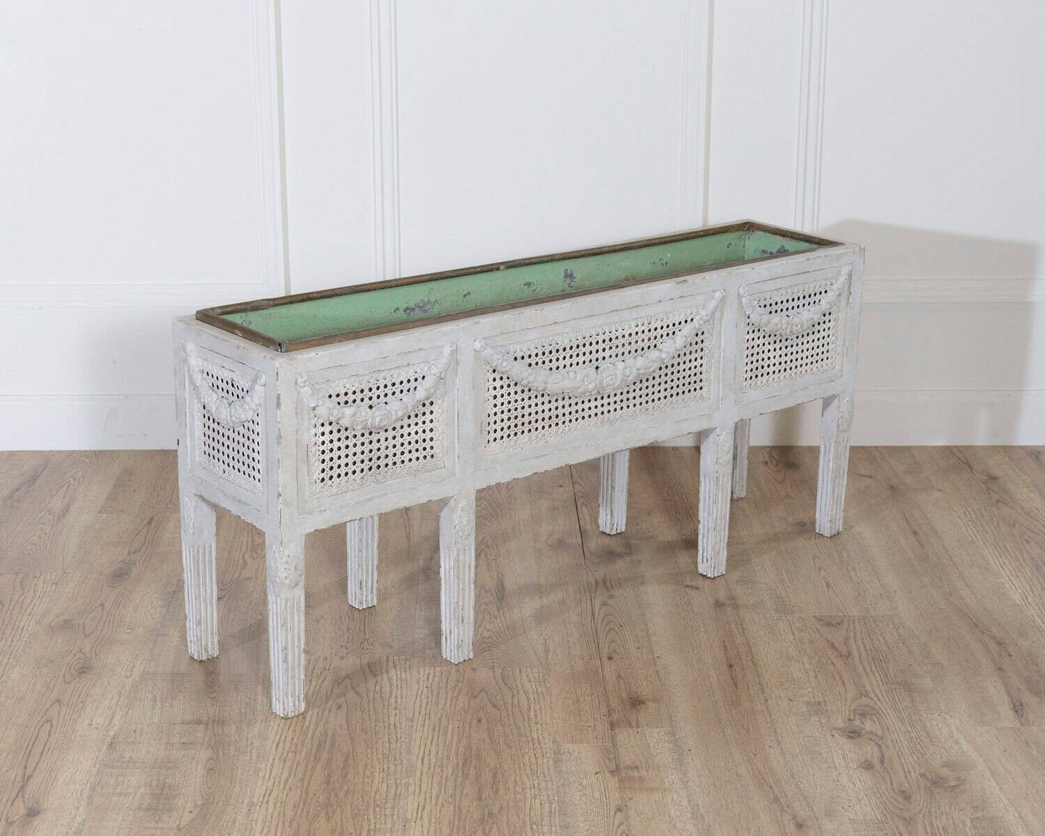 Swedish Gustavian Flower Trough with Zinc Insert, circa 1900 - JAA