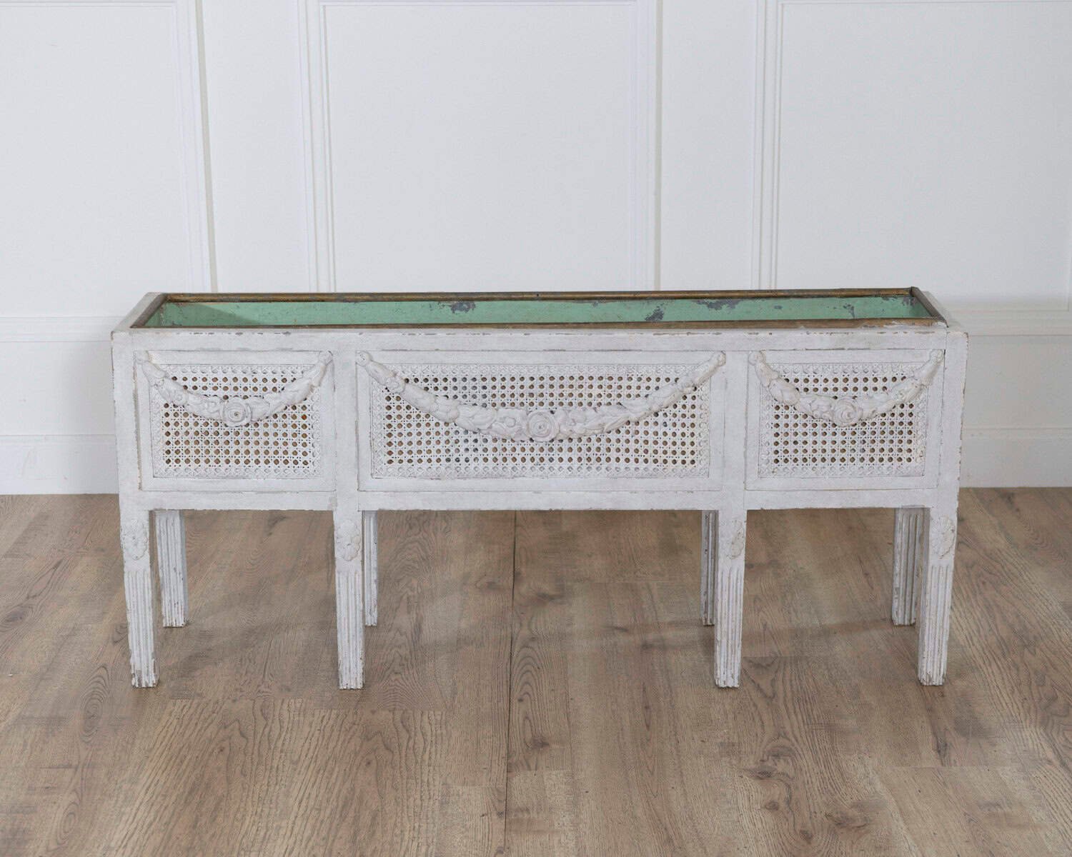 Swedish Gustavian Flower Trough with Zinc Insert, circa 1900 - JAA