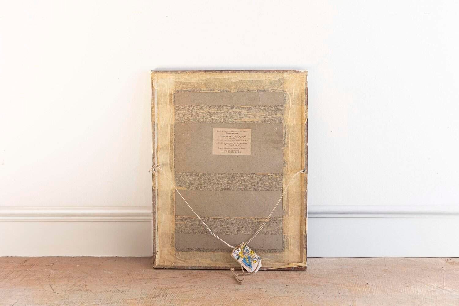 French 19th Century Pastel Still-Life Painting Depicting a Bouquet of Tulips - JAA