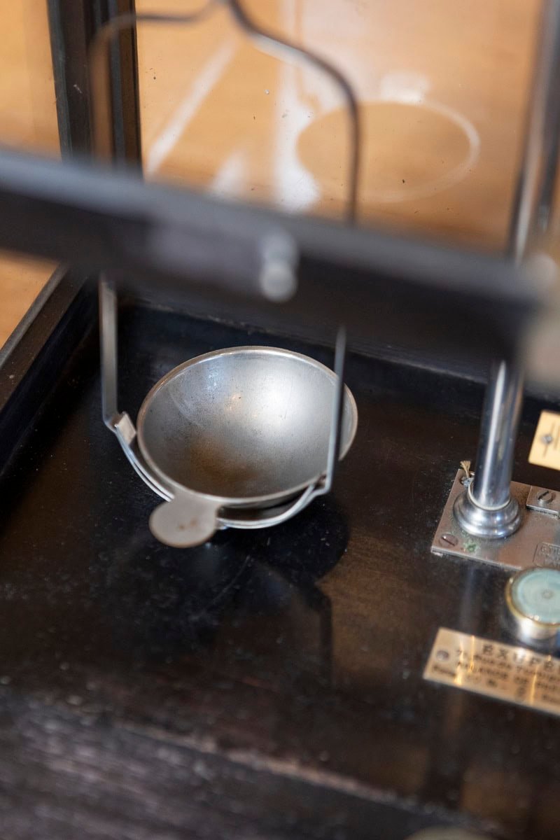 20th Century French Glass Case Scale - JAA