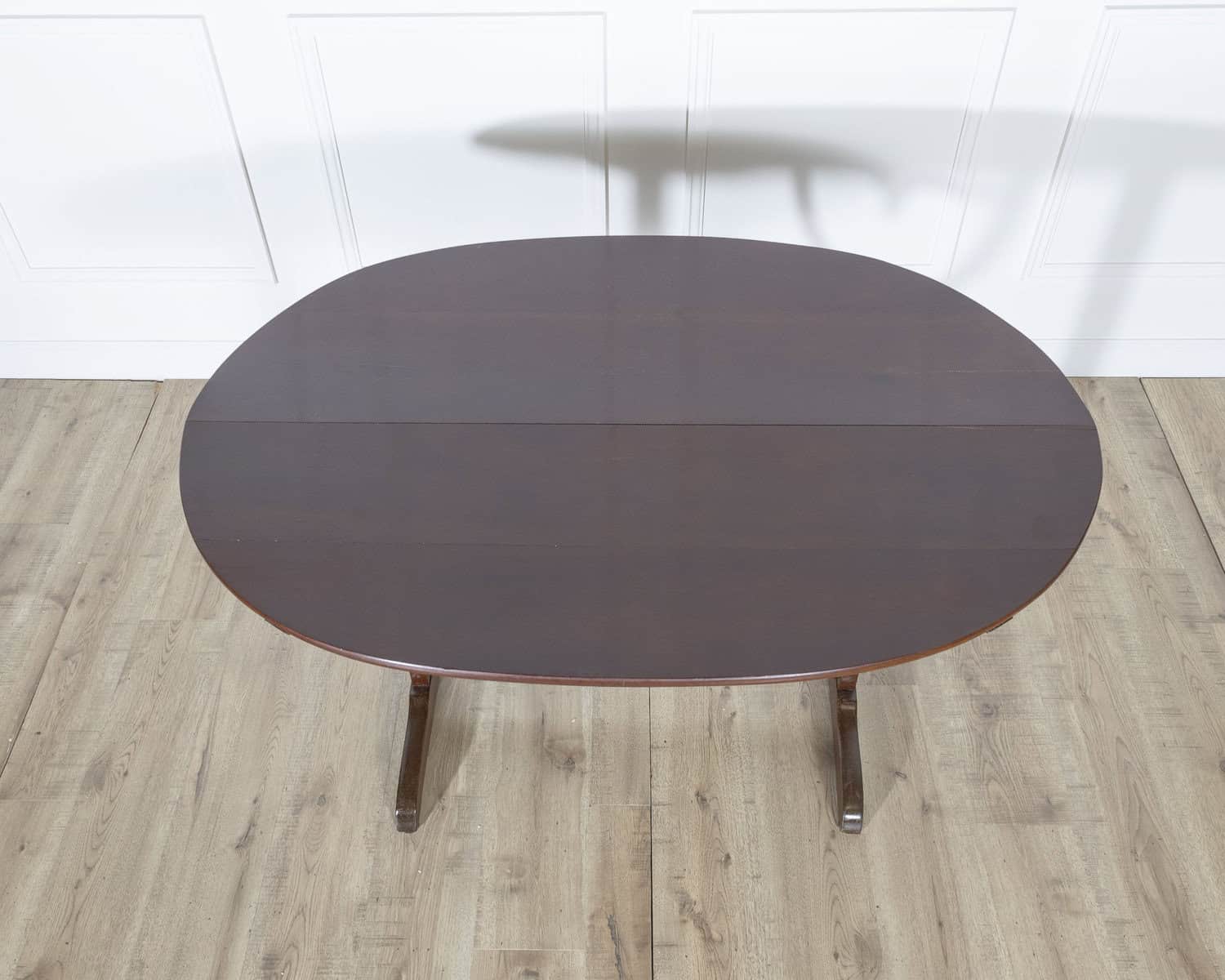 19th Century French Mahogany Winegrower’s Tilt-Top Table from Burgundy - JAA