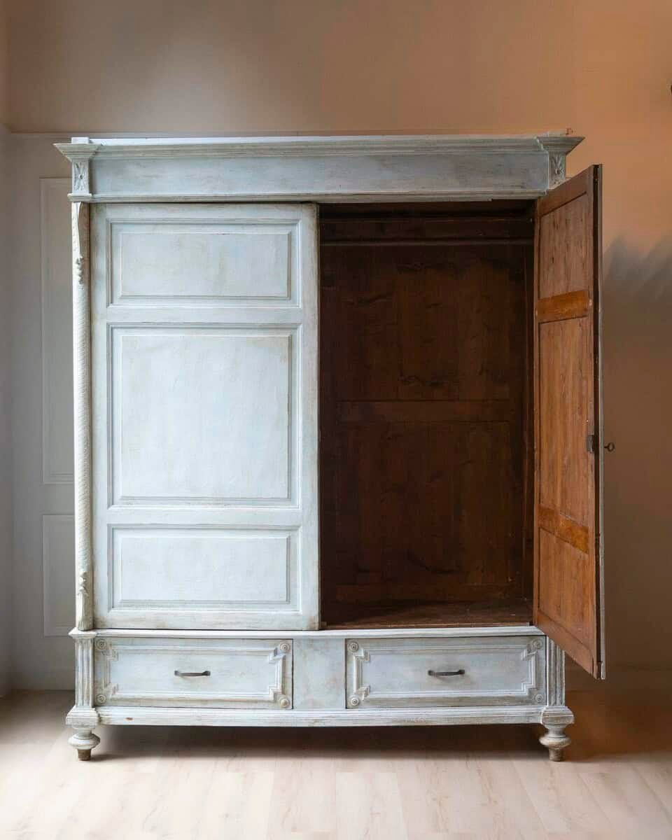Large Painted Tuscan Wardrobe - JAA