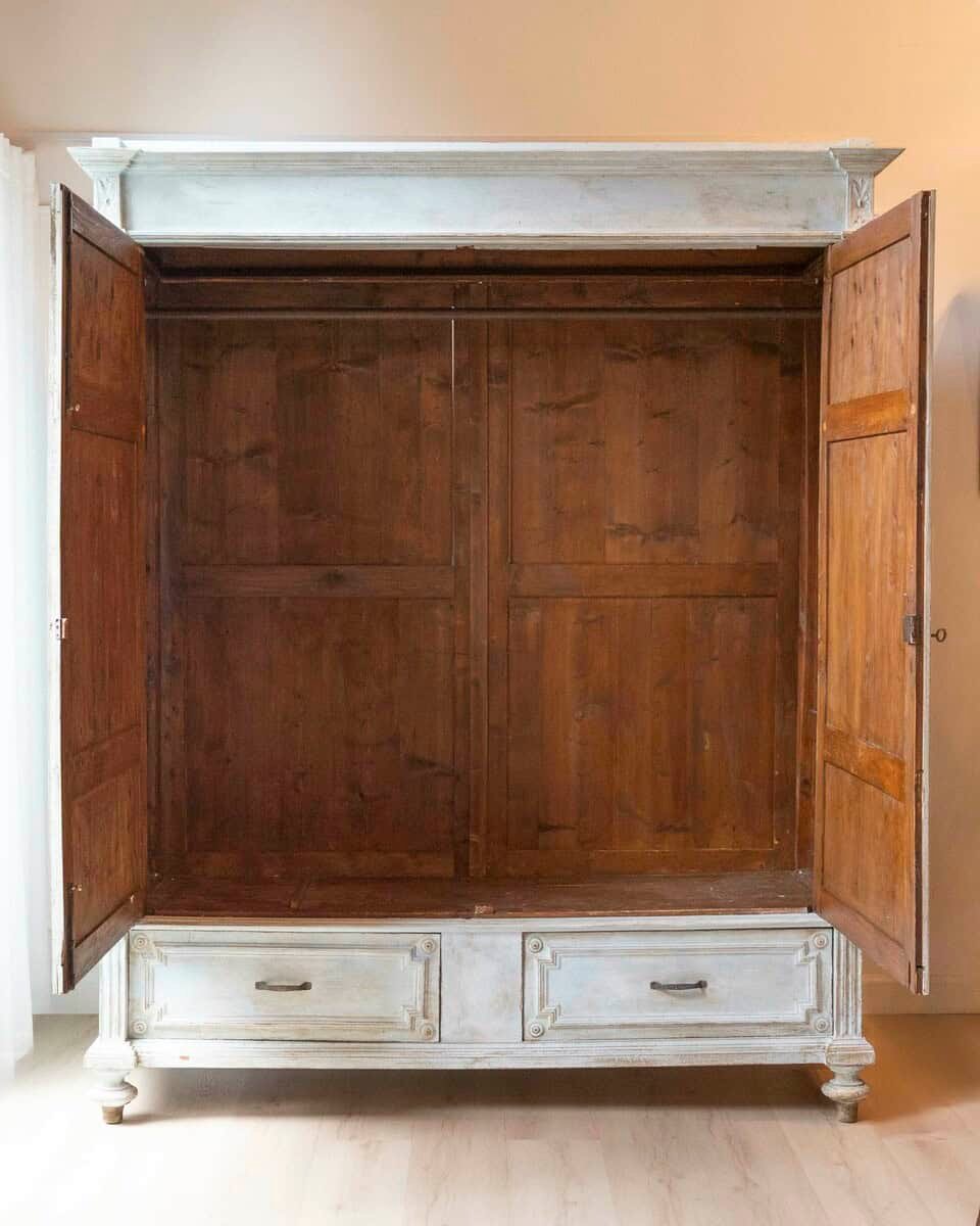 Large Painted Tuscan Wardrobe - JAA