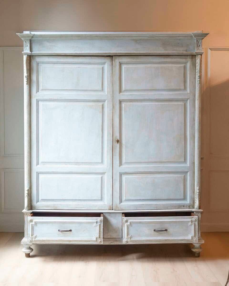 Large Painted Tuscan Wardrobe - JAA
