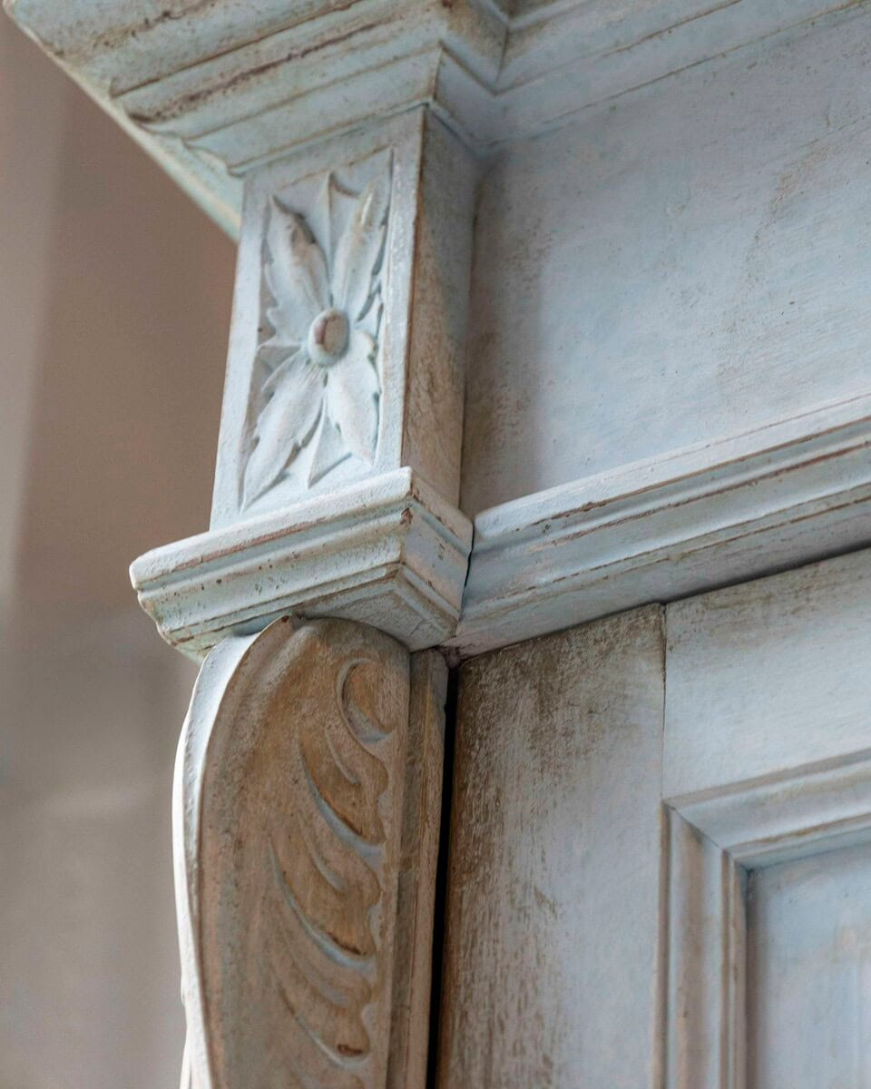 Large Painted Tuscan Wardrobe - JAA