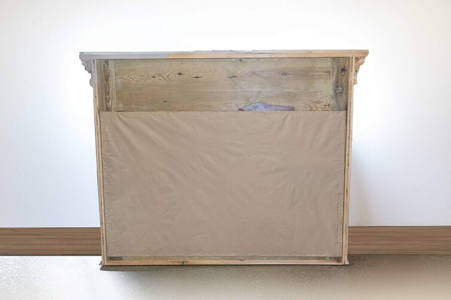 French 19th Century Neoclassical Style Architectural Element Made into a Mirror - JAA