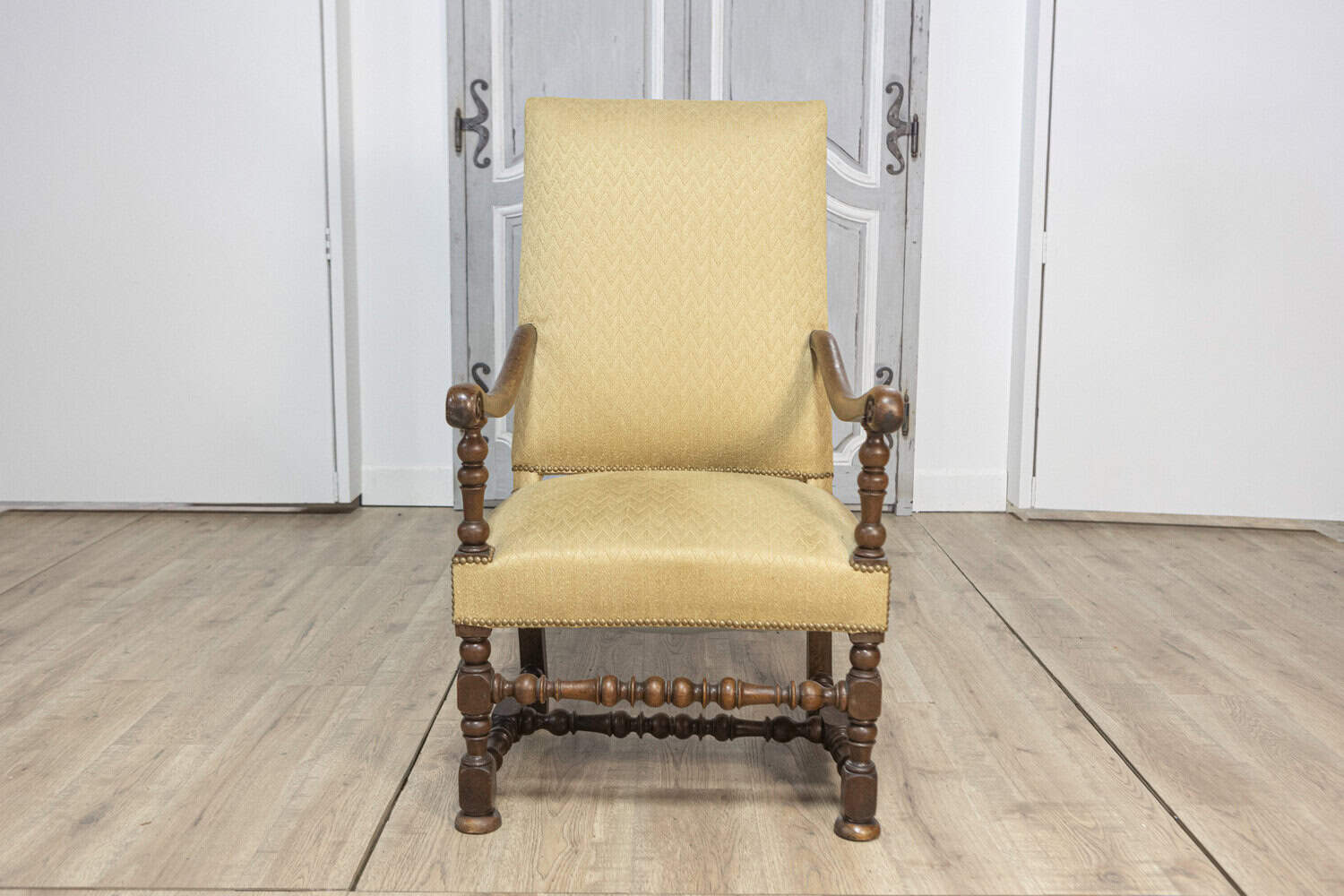 18th Century French Louis XIII Style Armchair - JAA