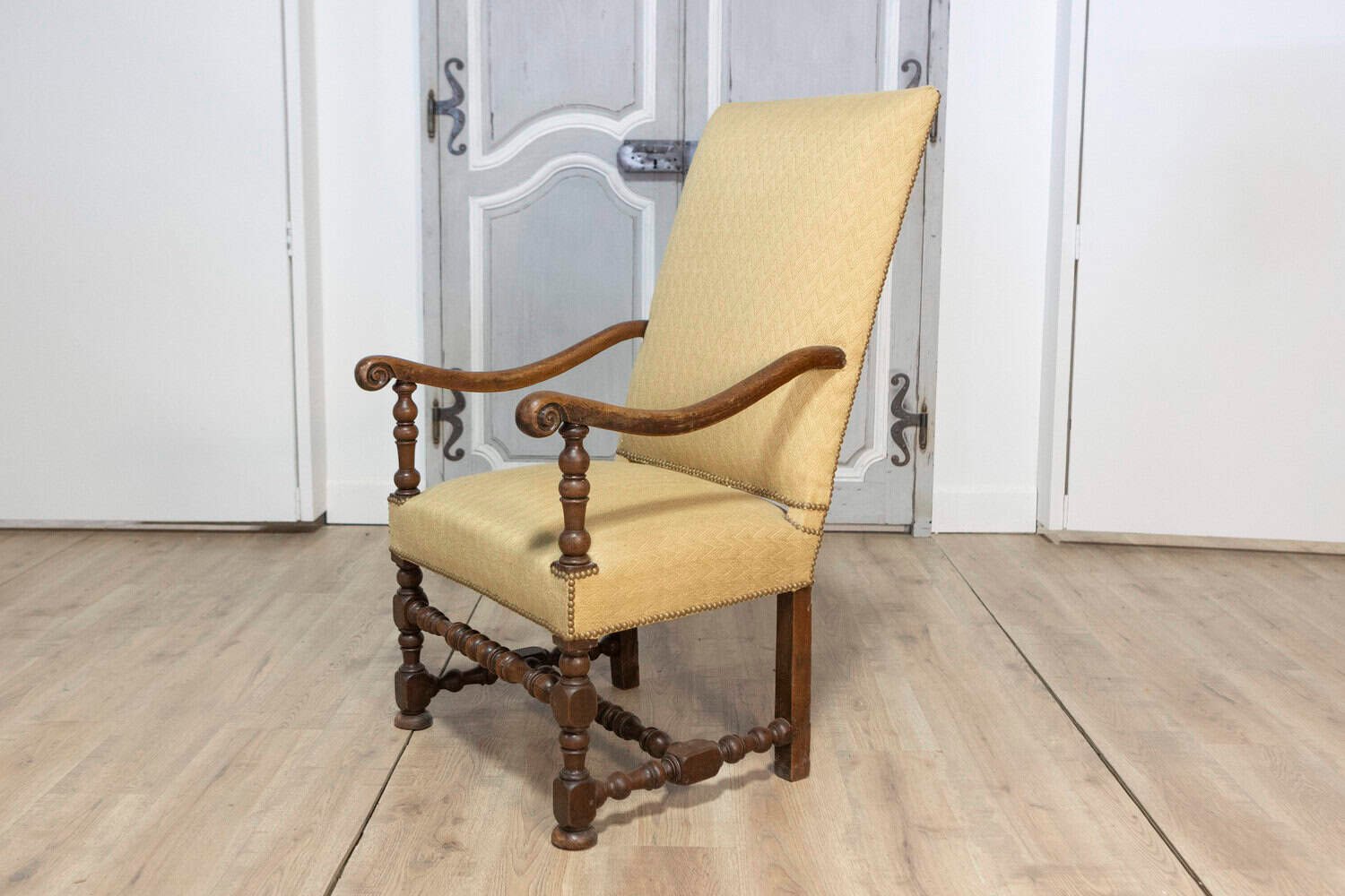 18th Century French Louis XIII Style Armchair - JAA