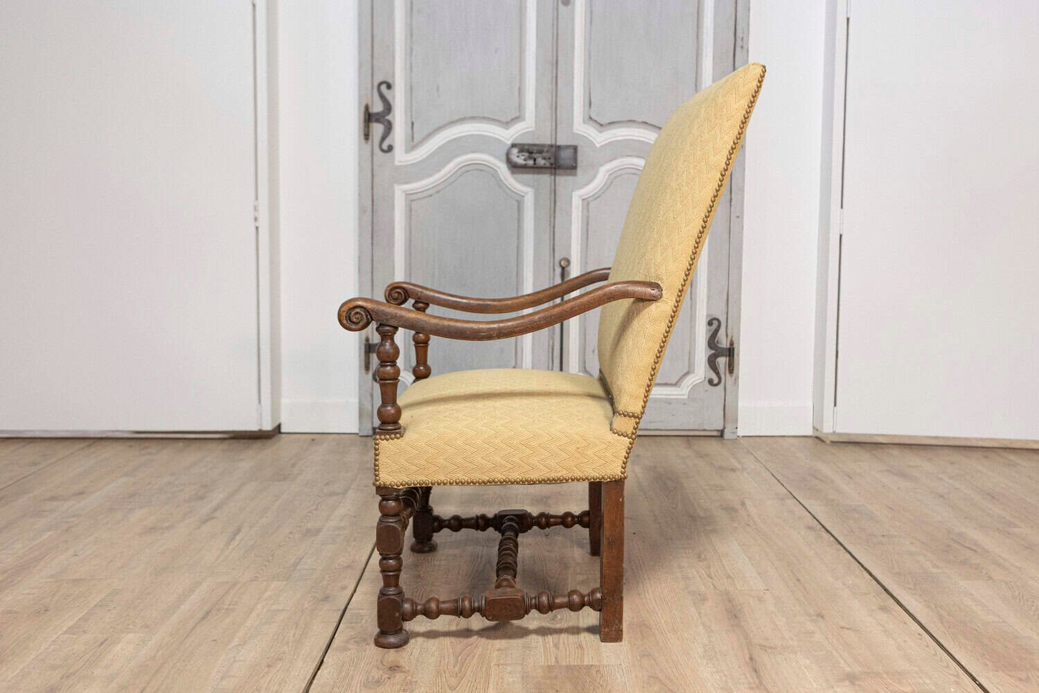 18th Century French Louis XIII Style Armchair - JAA