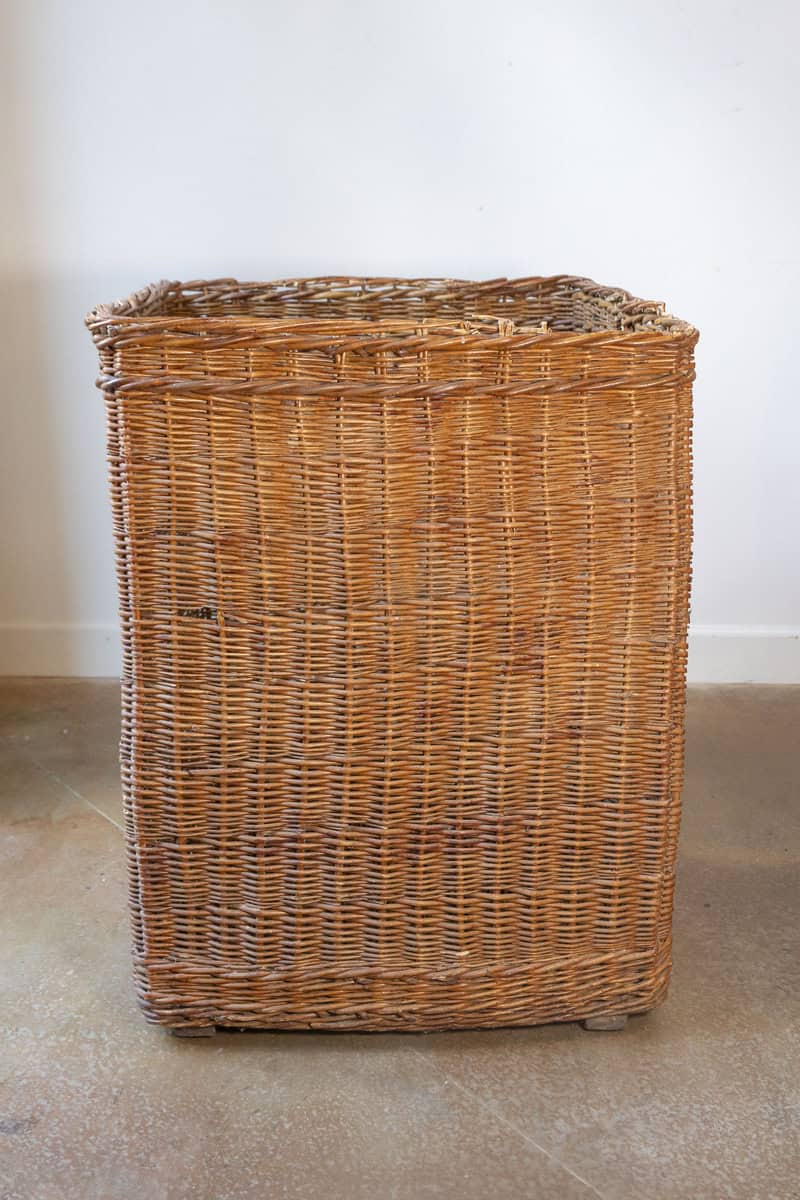 Early 20th Century English Wicker Advertising Basket – Schweppes - JAA