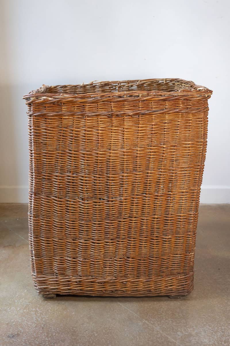 Early 20th Century English Wicker Advertising Basket – Schweppes - JAA
