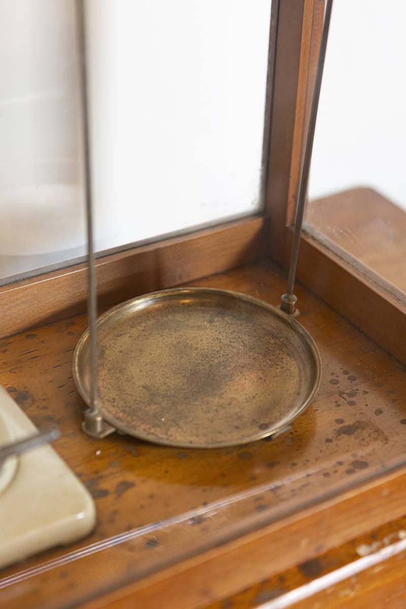 20th Century German Glass Case Scale - JAA