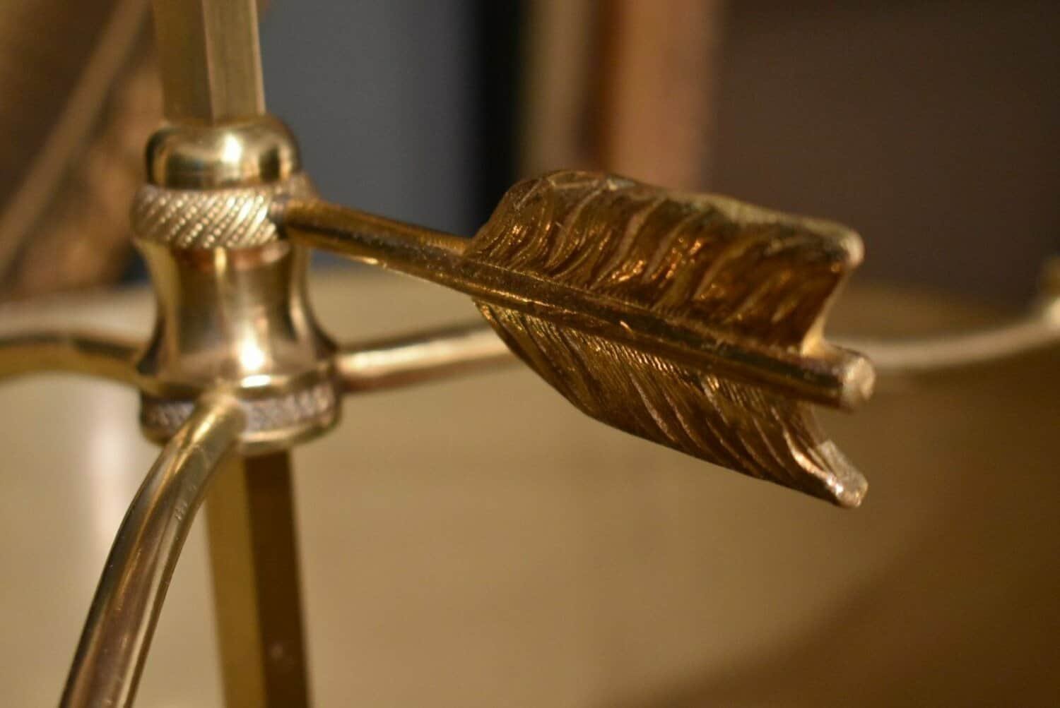 20th Century French Tole Lamp Circa 1900 - JAA