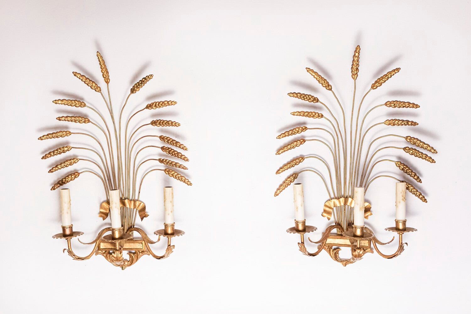 Pair of 20th Century French Sconces - Inspired By Coco Chanel - JAA